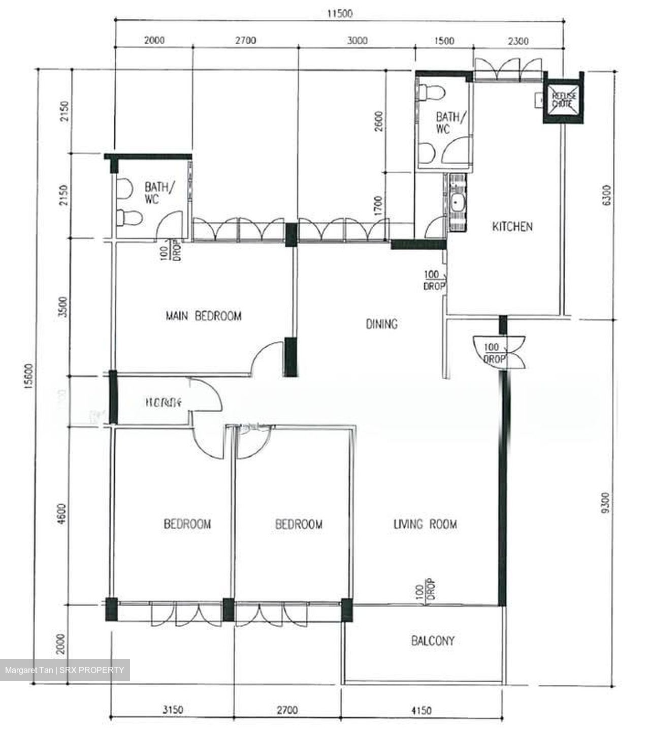 Blk 103 Jurong East Ville (Jurong East), HDB 5 Rooms #546190141
